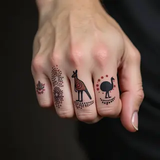 Small Finger Tattoos With Meaning for Men: Dreamtime Stories & Symbols