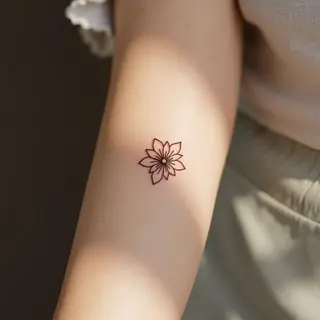 The Quiet Bloom: A Minimal Henna Tattoo Guide