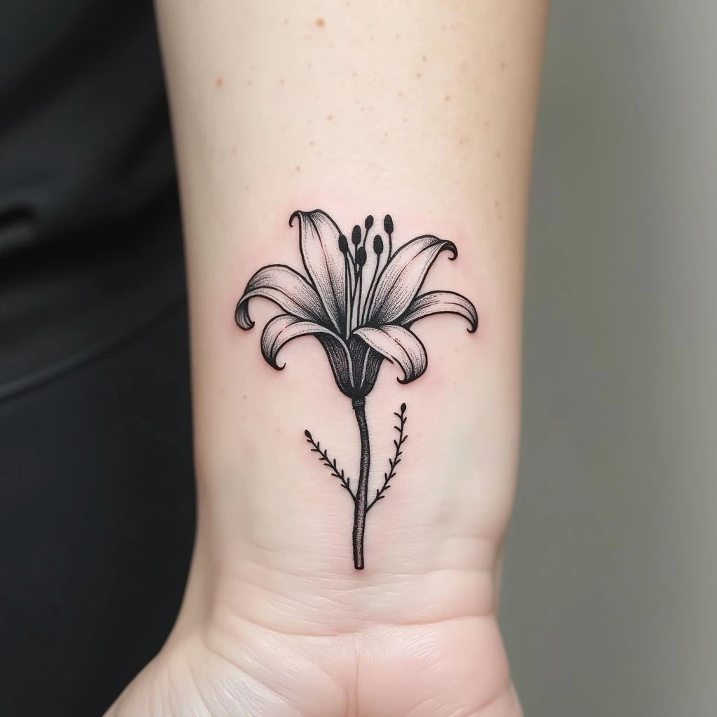 Small Lily Tattoo Designs for Females: Symbolism & Inspiration