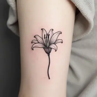 Small Lily Tattoo Ideas: Symbolism & Design Inspiration