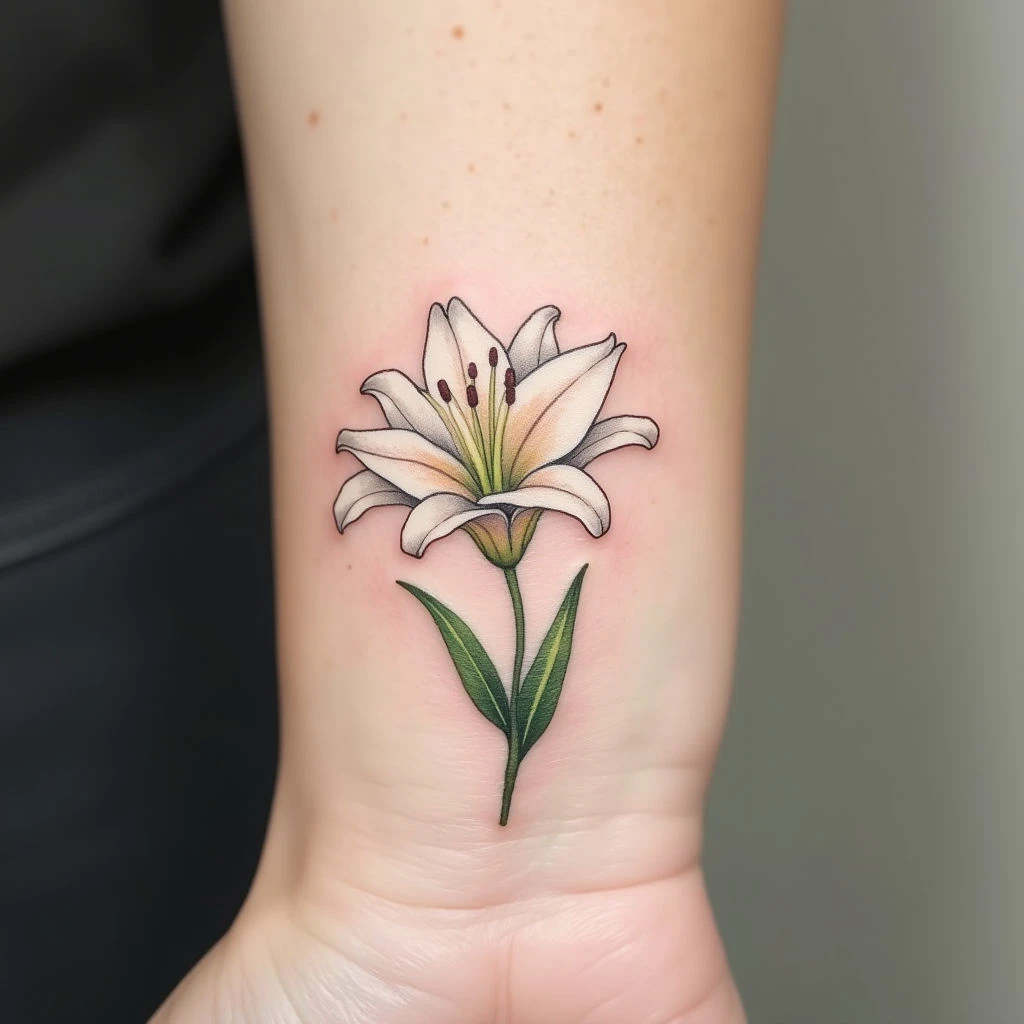 Small Lily Tattoo Ideas: Symbolism & Healing Designs