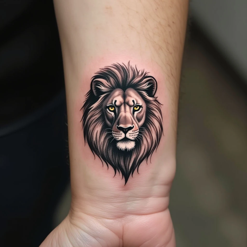 Small Lion Tattoo Ideas: Roar with Meaning & Style