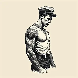 Small Men Tattoo Ideas for Arms: A Vintage Guide