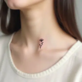 Small Neck Tattoo Ideas: Delicate Designs & Placement Tips