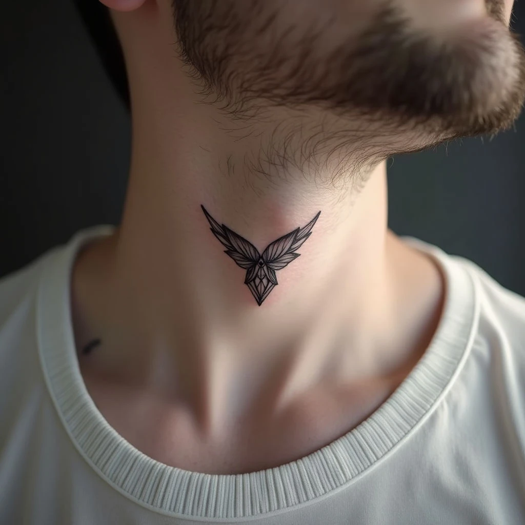 Small Neck Tattoos for Men: Meaningful Designs & Inspiration