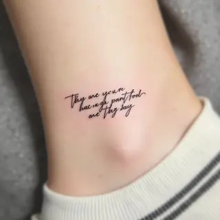 Small Quote Tattoo Ideas: Meaningful Ink for Minimalists