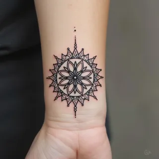 Small Tattoo Ideas for Children: A Geometric Guide