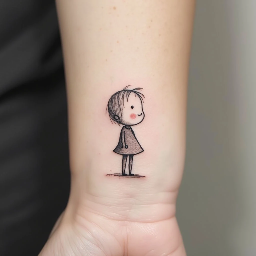 Small Tattoo Ideas Inspired by Your Little Ones