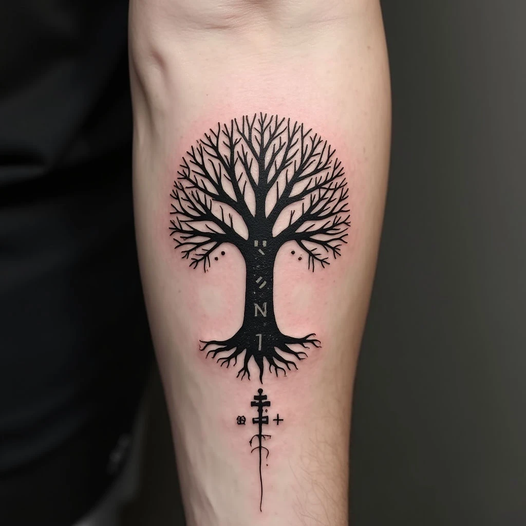 Small Viking Tattoo Ideas for Men