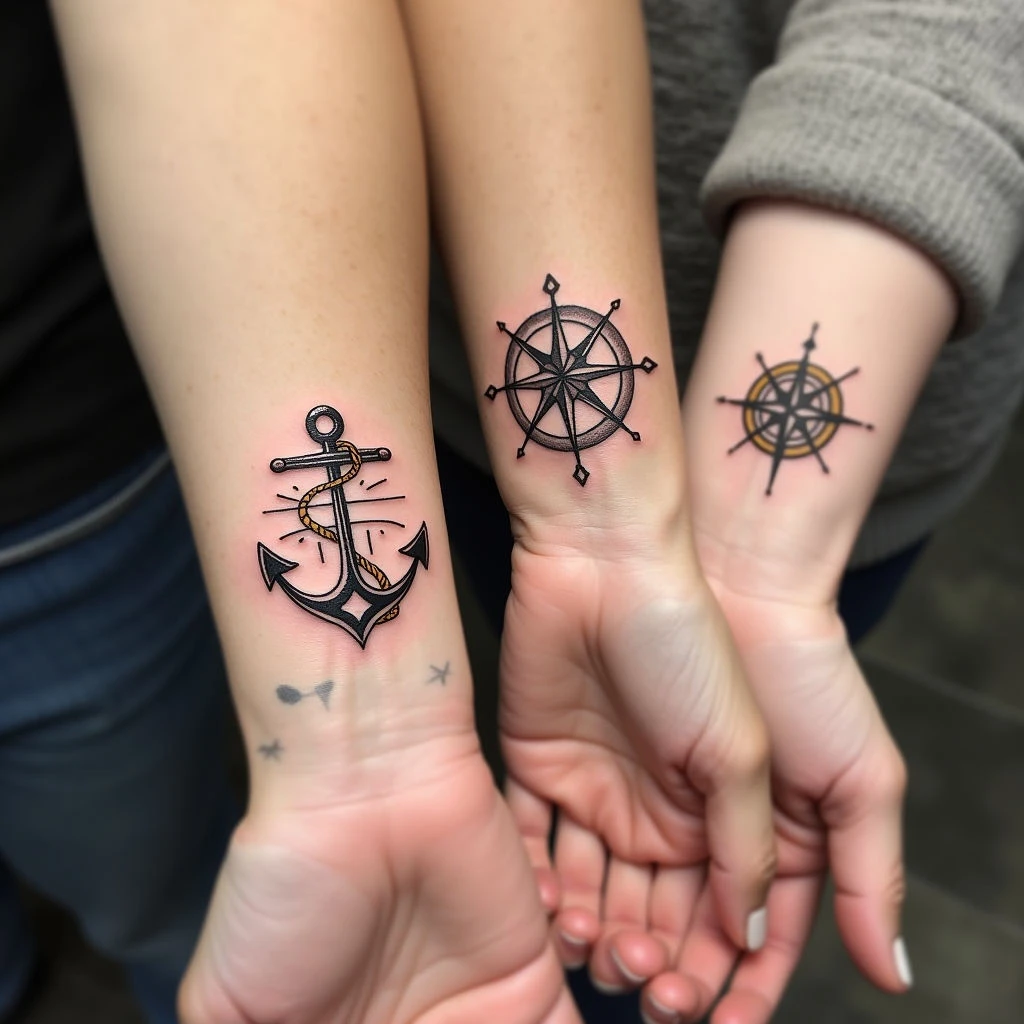 Small Tattoos for 3 Best Friends: Meaningful Designs & Inspiration