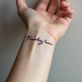 Small Word Tattoo Placement Ideas: Meaningful & Minimalist Designs