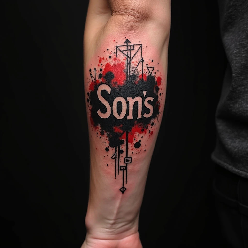 Son Name Tattoo Designs for Men: Inspiration & Ideas
