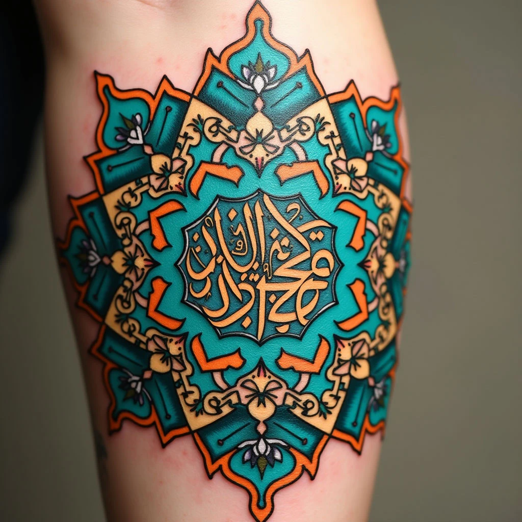 Tattoo Ideas: Honoring Your Sons' Names with Sacred Geometry