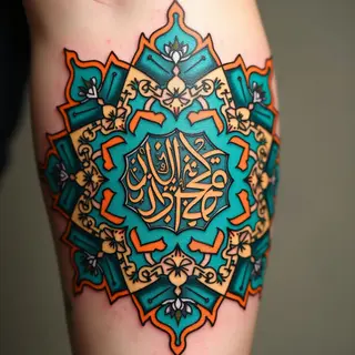 Tattoo Ideas: Honoring Your Sons' Names with Sacred Geometry