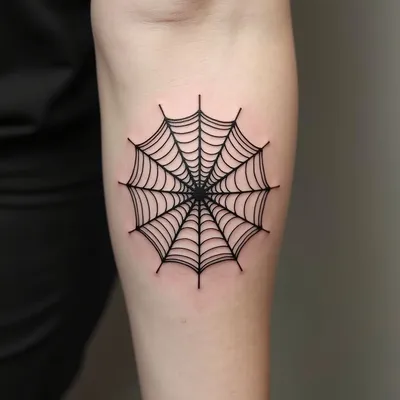 Spider Web Tattoo on Elbow: Military Meaning & Cultural Significance