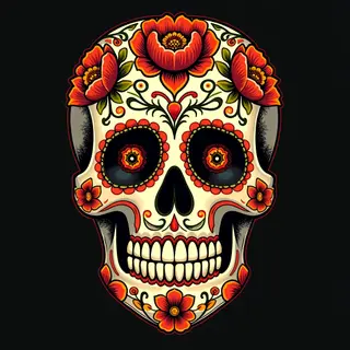 Unveiling the Macabre Beauty: The Meaning of Sugar Skull Tattoos