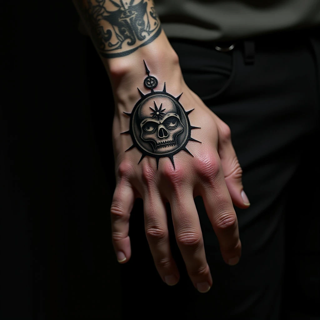 Small Surreal Finger Tattoos with Deep Meaning