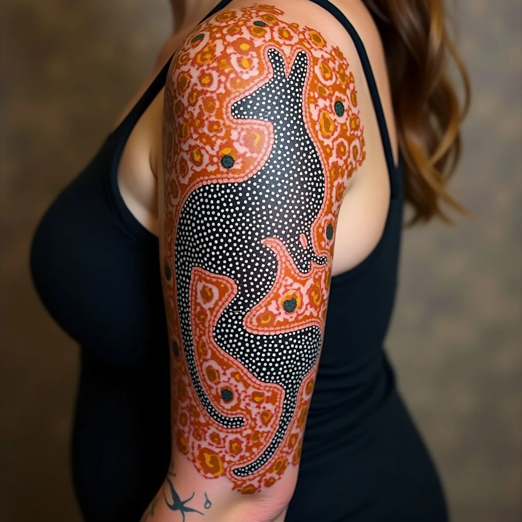 Arm Sleeve Tattoo Ideas for Women: Dreamtime Stories & Sacred Symbols