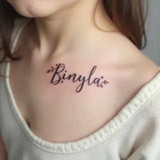 Delicate Tattoos of Baby Names: Meaning & Design Inspiration
