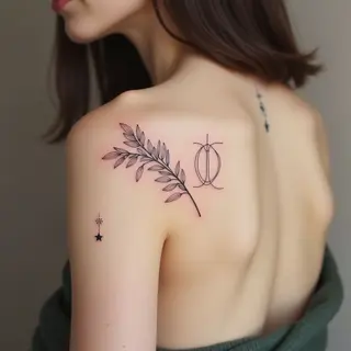 Minimalist Constellation Tattoos: A Celestial Touch