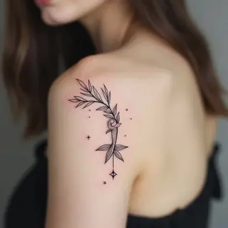 Delicate Constellation Tattoos: Minimalist Celestial Art