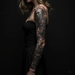 Tattoo Cover Up Ideas for Women: Embrace the Darkness