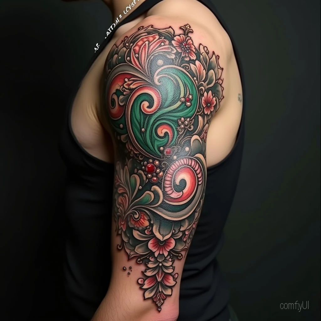 Elegant Cover-Up Tattoo Ideas for Men