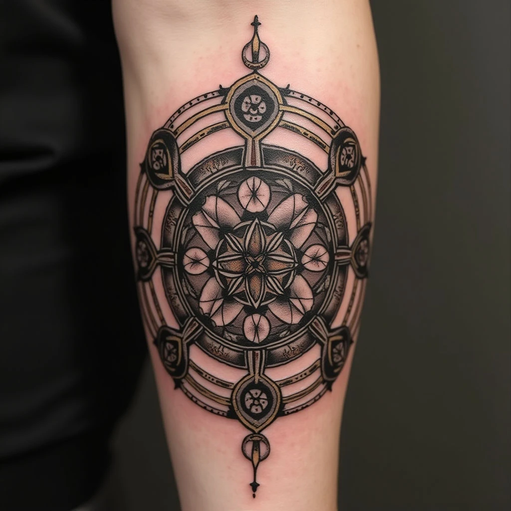Tattoo Design PSD: A Spiritual Geometry Guide