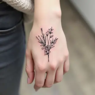 Delicate Hand Tattoos for Girls: Simple & Beautiful Designs