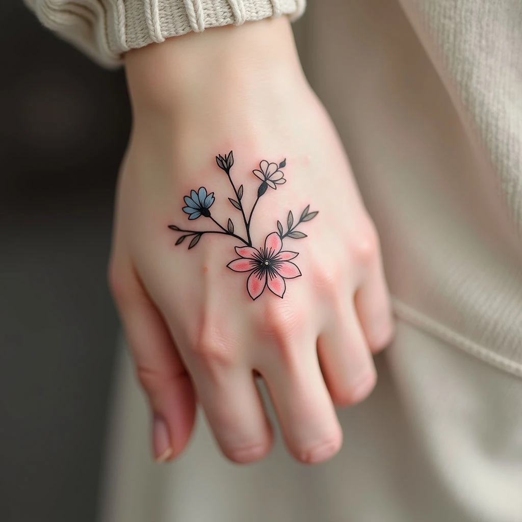 Delicate Hand Tattoos for Girls: Simple & Beautiful Designs