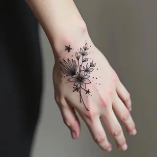 Delicate Hand Tattoos for Girls: Simple & Beautiful Designs