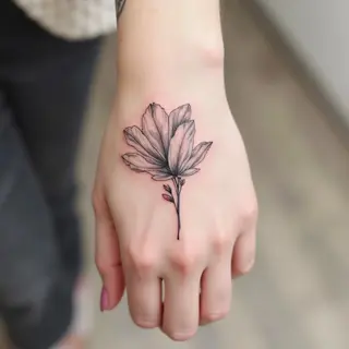 Delicate & Stunning Tattoo Designs for Girls on Hand