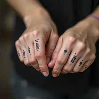 What Do Tattoo Dots on Knuckles Mean?