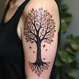 Tattoo Family Tree Ideas: Rooted in Love & Connection