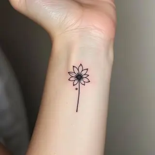 Simple Flower Tattoo Designs for Ladies: A Delicate Guide