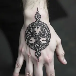 Simple Hand Tattoos for Men with Meaning: A Celtic Guide