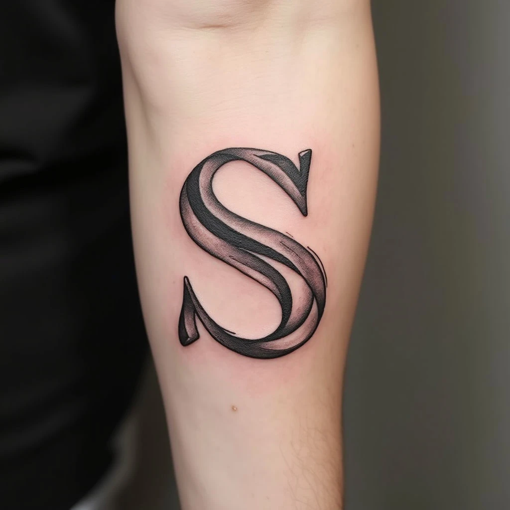 S is for Strength: Tattoo Ideas Featuring the Letter 'S'