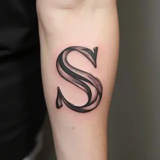 S is for Strength: Tattoo Ideas Featuring the Letter 'S'