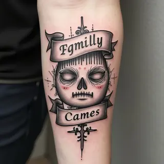Tattoo Ideas for Men: Family Names & Heritage Designs