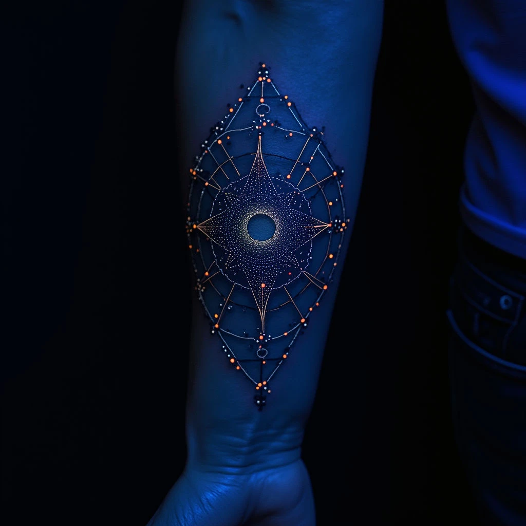 Hidden Worlds: Tattoo Ideas for Men on a Small Arm with Meaning