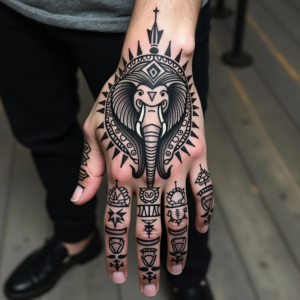 Tattoo Ideas for Men: Hand Tattoos with Meaning