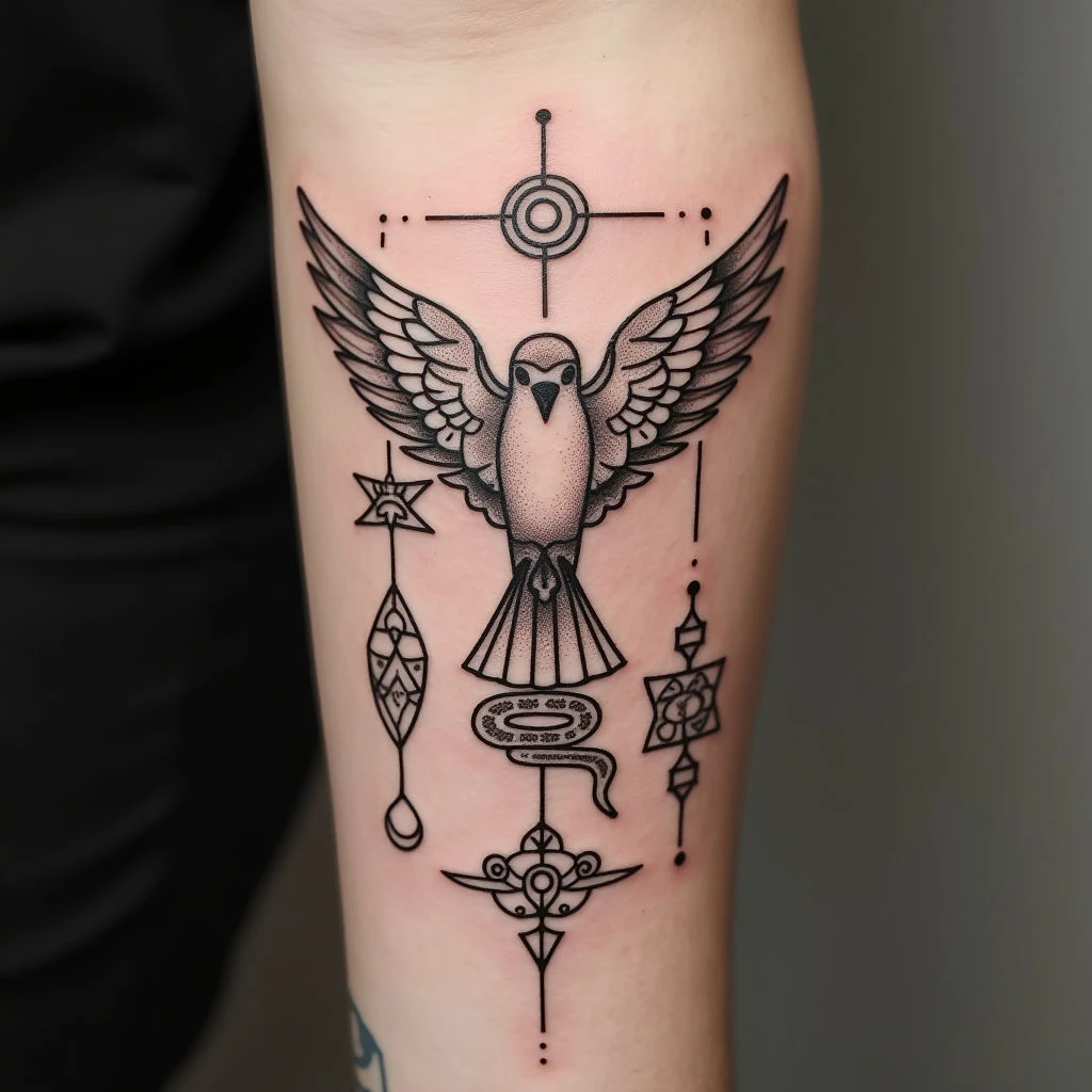 Micro Tattoo Collection: Illustrative Designs on Forearms