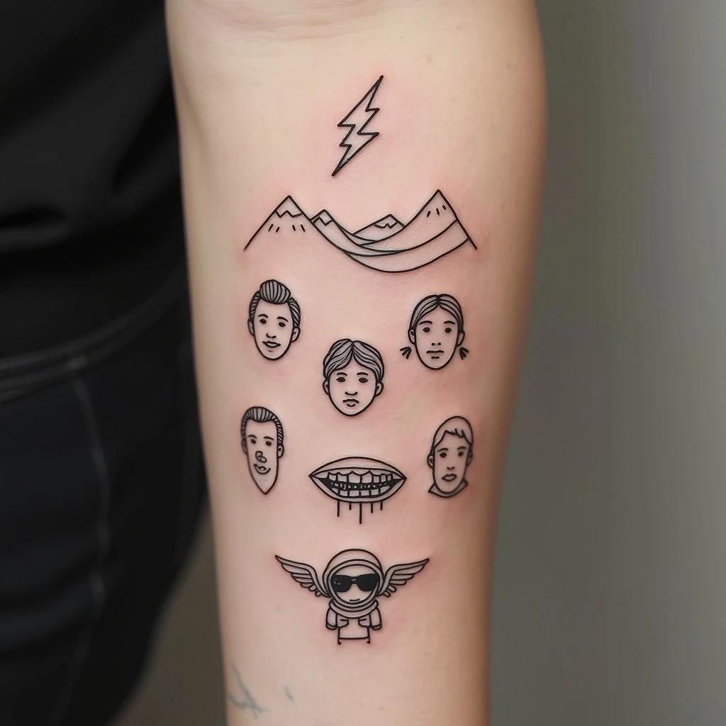 Minimalist Tattoo Collection: Whispers of Ink