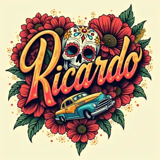 Tattoo Name Designs for Guys: Honoring Familia & Heritage