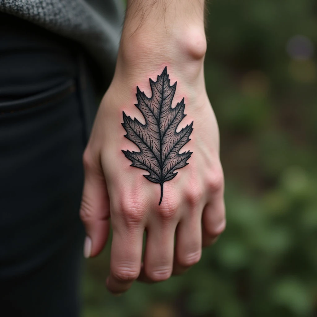 Hand Tattoo Designs for Men: A Botanical Guide
