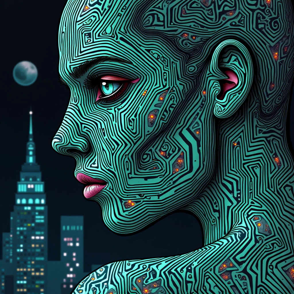 Cyberpunk Tattoo Ideas for Guys: Neon Circuits & Future Visions