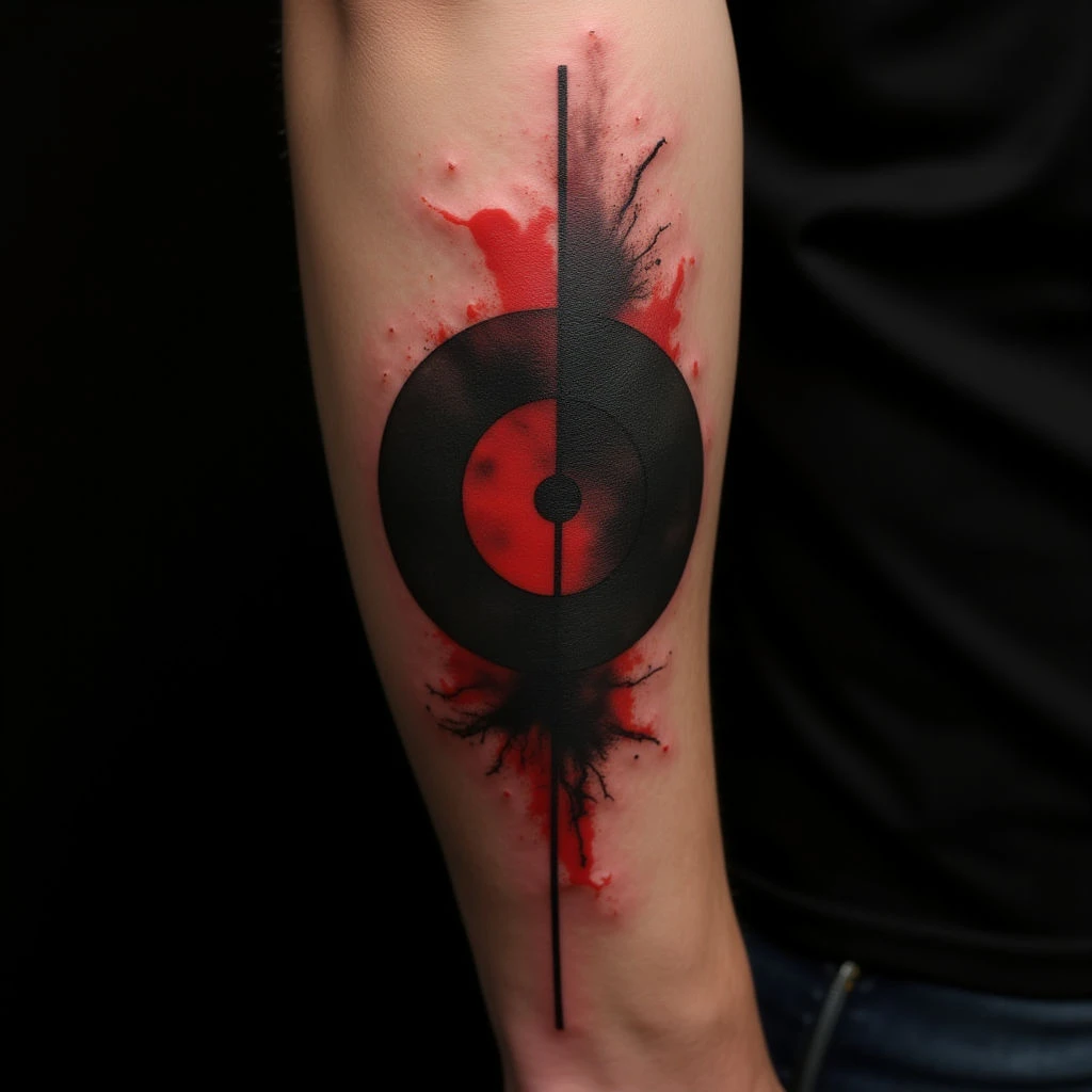 Small Abstract Forearm Tattoos: Creative Half Sleeve Ideas