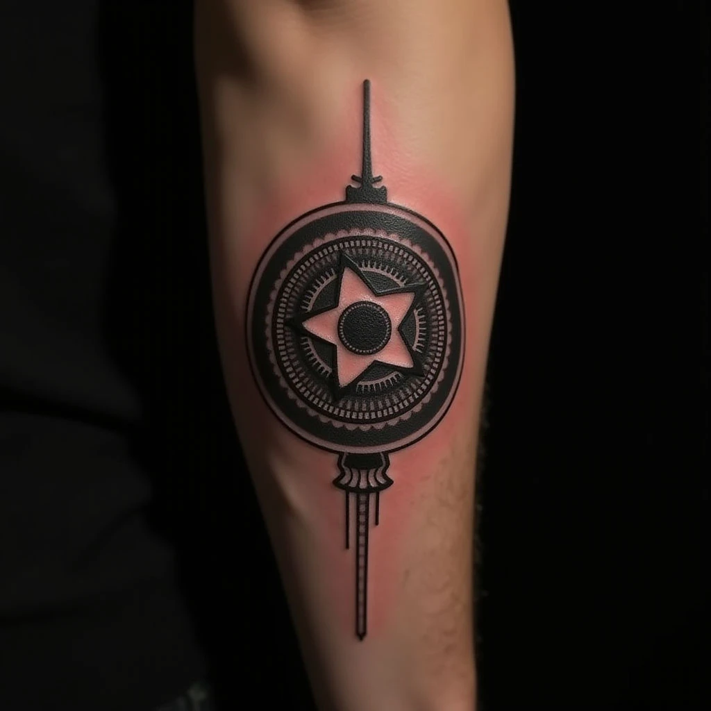 Small Biomechanical Arm Tattoos for Guys: Hidden Spots & Designs