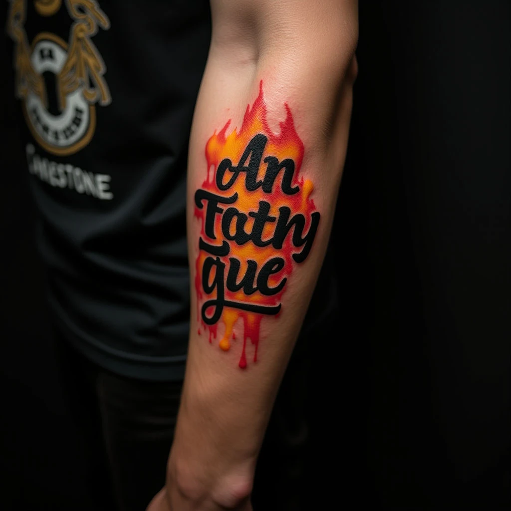Lower Arm Half Sleeve Tattoos: Lettering Designs & Inspiration