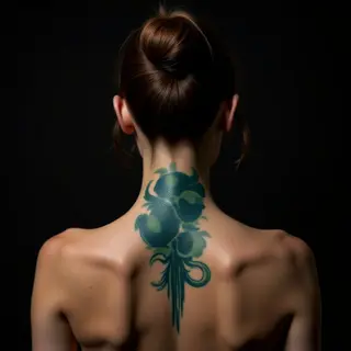 Bold Trash Polka Neck Tattoos for Women: Designs & Inspiration